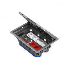 Schneider ISM50638 FLOOR OUTL.BOX, 8 SINGLE 4 DOUBLE ALTIRA, podlahová krabice