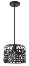 Alessandra E27 1x 60W IP20 matná černá RABALUX 2156