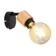 Nástěnné svítidlo JORNA černá 1xE27, max. 40W 230V GLOBO 54031-1