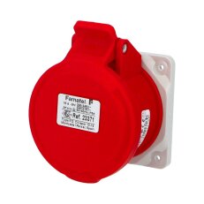 Vestavná zásuvka IP44/400V/16A/5P 6h, přímá - SpeedPRO FAMATEL 23371