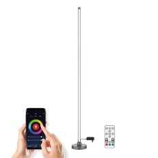 LED smart stojací lampa Rainbow, wifi, RGB, CCT, 140cm SOLIGHT WO62