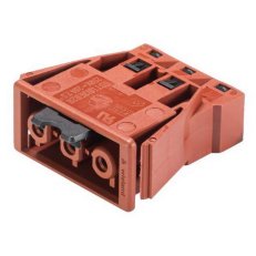 zásuvka vestavná, 3-pól, gesis, hnědá WIELAND 92.031.8458.0