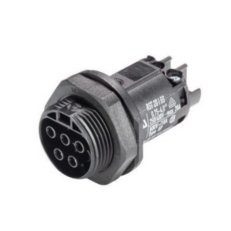 konektor vestavný 5-pól, samice, černý, ATEX WIELAND X6.051.5053.1