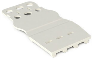 Strain relief plate; Pin spacing 10.16 mm; light gray, světle šedá WAGO 832-535
