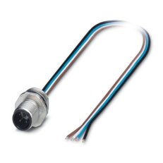 Přístrojový konektor zpředu stěny SACC-E-M12MS-4CON-PG9/0,5 PO 1401075