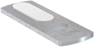Příložka kluzného bodu masiv FMFS SP FISCHER 547853