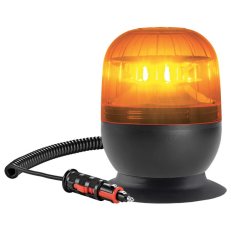 Maják rotační LED ROTATOR LED MV 12/24V, DC, IP65, oranžová, černá, magnetický
