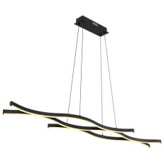 Závěsné svítidlo GERONIMO černá LED 35W 230V, 1270lm 3000K GLOBO 67206H