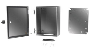 Nerezová skříň StBox AISI 430, 600x400x260 mm, IP 65 SEZ-CZ STBOX-604026
