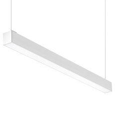 LED svítidlo Fashion 40 W, 4000 K, stříbrná barva, stmívatelné DALI