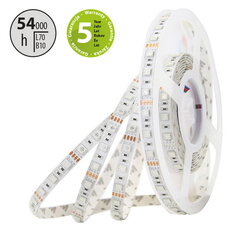 LED pásek SMD5050 RGB, 60LED/m, 14,4W/m, DC12V, 560lm/m, IP20, 10mm, 5m