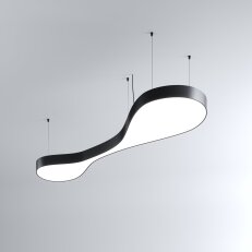 LED Svítidlo MI-BUBBLE-04, 78W, 3000K, bez trafa, 24VDC, IP20, černá, 4000K
