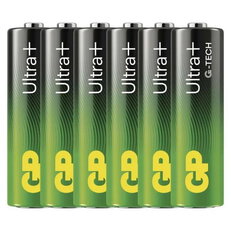 Alkalická baterie GP Ultra Plus AA (LR6), B03216