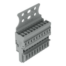 1vodičová pružinová svorkovnice, CAGE CLAMP, 4 mm2, Šedá WAGO 769-110/145-000