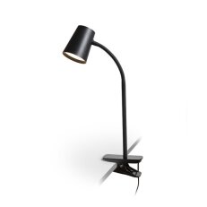 VERINA DIMM na klipu černá 230V LED 4.5W 100° 3000K RENDL R14283