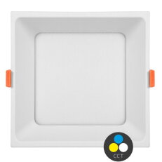 TONY SMD čtverec 22cm,36W,CCT,IP20,4680lm ECOLITE LED-IN01S-UGR/CCT/36W