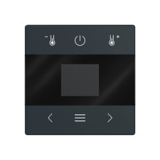 Kryt pro termostat prostorový s Bluetooth, antracitová ABB 2CKA006430A0417