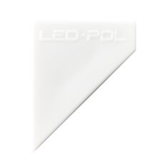 Koncovka profilu pro LED pásky ORO CAP UNI COR L WHITE LED-POL ORO11083