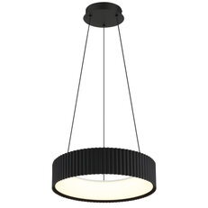 Závěsné svítidlo KEMP černá LED 45W 230V, 1600lm,CCT2700/4000/6000K GLOBO 15924S