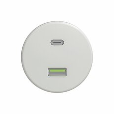 USB zásuvka A+C GREENLUX KLIKLAP K/USB Ceramic