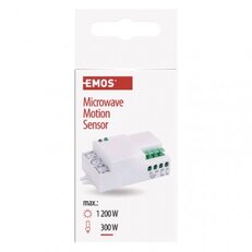 MW senzor (pohybové čidlo) IP20 1200W, bílý EMOS G1210