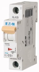 Jistič PL7-C13/1, char C, 1-pólový, 10kA, 13A EATON 262703