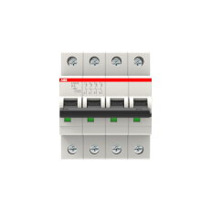 S204M-D8 4 fázový jistič 8 A char. D 10kA ABB 2CDS274001R0081