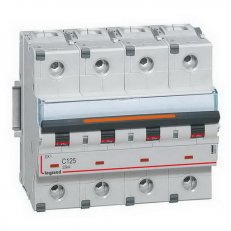 DX3 JISTIČ, 4 PÓLOVÝ, CHAR. C,125A 25KA LEGRAND 409803