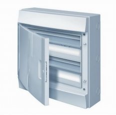 ABB Rozvodnice nástěnná IP65/36M (18x2) Mistral65 vč. N/PE plná dvířka