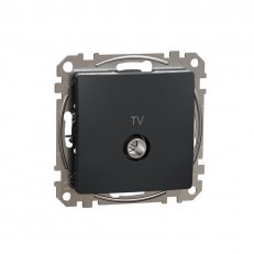 Sedna D/E TV zásuvka průběžná 7dB, Antracit SCHNEIDER SDD114474