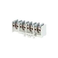 Svorkovnice stoupací HAK/4/25D nekrytá 80A 4pól. na pól:1x25mm2 a 4x16mm2 na DIN