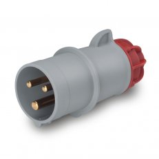 Vidlice XENIA 3P+E, 16A, 6h/380-415 V, 50/60 Hz, IP44 SCAME 214.1636