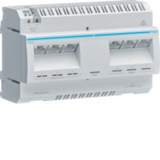 PoE-Switch na DIN, s 4x PoE porty + 4x 1Gbit/s porty HAGER TN530