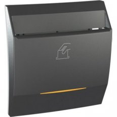 Unica Spínač pro hotelové karty s časovačem Class Grafit SCHNEIDER MGU3.540.12CS