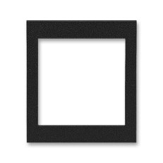 LEVIT M Kryt rámečku s otvorem 55x55 střední onyx ABB 3901H-A00355 63