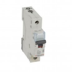 TX3 JISTIČ, 1 PÓLOVÝ, CHAR. D, 25A 6000A LEGRAND 403723