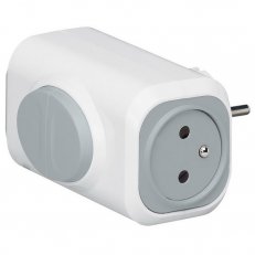 ADAPTÉR 2X2P+T 16A,AUT.VYSUNUTÍ LEGRAND 050637