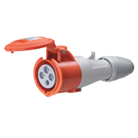 P17 TEMPRA PRO IP 44 MOBILNÍ ZÁSUVKA 400V 4K 32A 3P+E ČERVENÁ LEGRAND 555218
