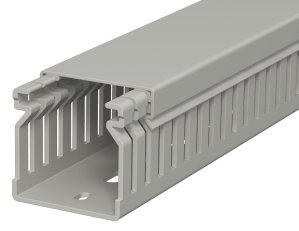 OBO LK4 40040 Propojovací kanál LK4 40x40x2000 kamenná šeď Polyvinylchlorid PVC