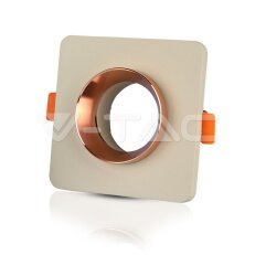 GU10 Fitting Concrete Metal Off White Re