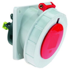 Zásuvka vestavná 16A 5p 400V IP67 6h Quick-Connect BALS 12812