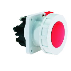 Zásuvka vestavná 63A 4p 400V IP67 6h Quick-Connect BALS 130131