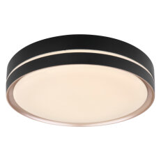 Stropní svítidlo MANNI černá LED 24W 230V 1100lm CCT 2700-6500K GLOBO 41759-24