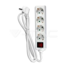 4 Ways Socket With Switch (3G 1.5MM2 X 1