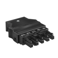 OBO BT-WIN 5P SW Zásuvkový díl 5P typ WINSTA MIDI 25A/250V 76x55x17 černá