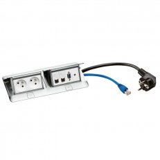 54043 POPUP NEREZ 2P+T 2XRJ45+VGA 4M