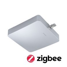 URail středové napájení 227x196mm max. 300W matný chrom PAULMANN 50120