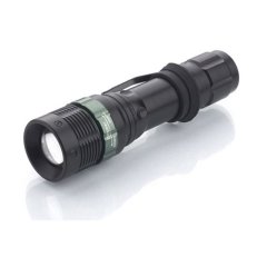 LED kovová svítilna, 150lm, 3W CREE LED, černá, fokus, 3 x AAA SOLIGHT WL09