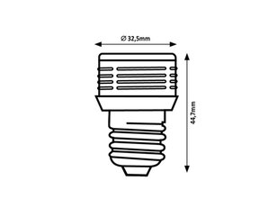 Světelný zdroj SMD LED, E27, 3W, 220lm, 3000K RABALUX 79026