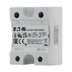 HLR25/1H(DC)600V Polovodičové relé 1-pól Un=600V AC Io=25A 4-32V DC Eaton 360051